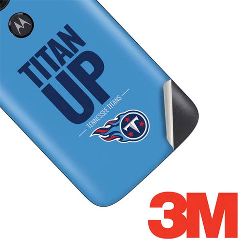 NFL Tennessee Titans Team Motto Moto E5 Play Skin